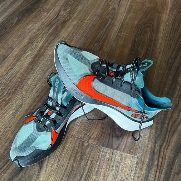 Nike Zoom Gravity Mens BQ3202-300 Midnight Turquoise Running Shoes Size 11 - Picture 3 of 12